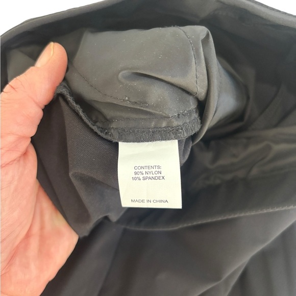 Peace of Cloth NY City Black Pull On Nylon Spandex Travel Pants Small - Picture 4 of 10